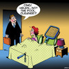 Cartoon: Pool cleaner (small) by toons tagged infidelity,pool,cleaner,husband,comes,home,early