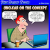 Cartoon: Pop up ads (small) by toons tagged bored,housewife,pop,up,ads,computers,sex,advertising,ironing