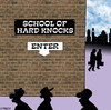 Cartoon: school of hard knocks (small) by toons tagged school,education,of,hard,knocks,brickwork,rock,and,place,tough,love,rough,neighbourhood