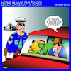 Cartoon: Seeing eye dog (small) by toons tagged designated,driver,seeing,eye,dog,blind,man,highway,patrol,police,dogs,animals,disadvantaged