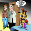 Cartoon: Sick puppy (small) by toons tagged dominatrix,vet,sick,puppy,eroticism,animals,stockings,and,suspenders,pets,mans,best,friend,fishnets,dressing,up,in,uniforms,sex,dogs