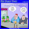 Cartoon: St Patricks day (small) by toons tagged leprechauns,irish,little,green,men,guiness,beer