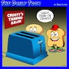 Cartoon: Tanning salon (small) by toons tagged toaster,bread,tanning,salon,settings