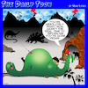 Cartoon: Vegetarian (small) by toons tagged vegan,dinosaurs,vegetables,meat,stone,age