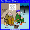 Cartoon: Wellness influencer (small) by toons tagged influencers,wellness,tramps,begging