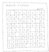 Cartoon: Macho-Sudoku (small) by Müller tagged sudoku,macho,sex