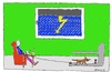 Cartoon: WALK-O-MAT (small) by Müller tagged walkomat,gassi,hund,dog,wetter,weather,regen,rain