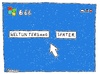 Cartoon: WINDOWS 666 (small) by Müller tagged windows,666,weltuntergang,doomsday
