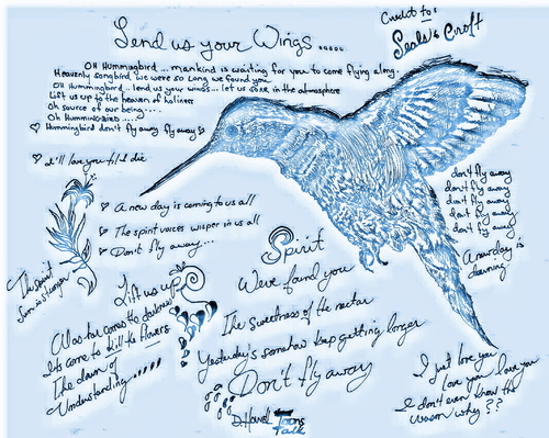 Cartoon: Hummingbird (medium) by Toonstalk tagged hummingbird,seals,croft,music,ballad,poem