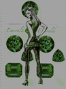 Cartoon: AGENT EMERALD (small) by Toonstalk tagged agent sexy emerald id catsuit