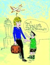 Cartoon: Flight Fright (small) by Toonstalk tagged airplanes,flight,aviation,airport,fear,terminal,death,accident