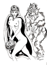 Cartoon: RED RIDINGHOODS GOODIES (small) by Toonstalk tagged sexy,red,ridinghood,wolf,erotic,fable,nude