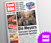 Cartoon: Stadtbild - die Zeitung! (small) by prinzparadox tagged merz,stadtbild,cdu,afd,migration,ausländer,xenophobie,ausländerfeindlichkeit,rassismus,parallelgeselschaft