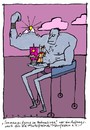 Cartoon: Bodypainting (small) by schwoe tagged alpen,bodybuilding,kunst,kitsch,stärke,sport