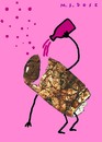 Cartoon: TrinkDose (small) by schwoe tagged dose,dosenpfand,recykling,trinken,saufen,kater,msdos