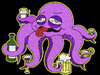 Cartoon: Octupus (small) by majezik tagged ahtapot octupus drink