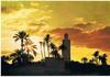 Cartoon: La Koutoubia Sunset - Marrakech (small) by RnRicco tagged maroc,marocco,marokko,sunset,arabic,africa,palms,ricco