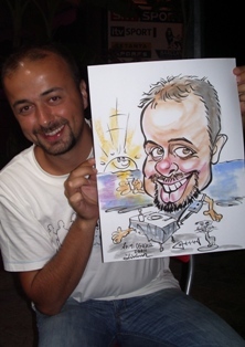 Cartoon: Live karikatür (medium) by necmi oguzer tagged live,karikatür