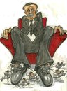 Cartoon: Tayyip und die Mäuse (small) by necmi oguzer tagged erdogan,corruption,turkei