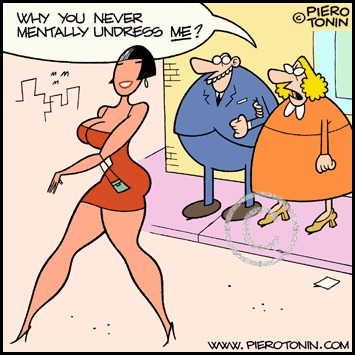 Cartoon: Fantasizing (medium) by Piero Tonin tagged piero,tonin,woman,women,girl,girls,sexy,sexual,undress,nude,fantasy,fantasies,erotic,boobs,tits,ass,butt,butts