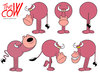 Cartoon: Model sheet The CoW (small) by Piero Tonin tagged piero tonin model sheet animation animated character characters the cow cartoon cartoons