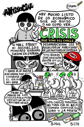 Cartoon: Crisis (medium) by jrmora tagged crisis,precios,recesion,depresion,economia