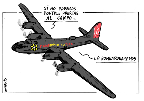 Cartoon: Spain y el P2P (medium) by jrmora tagged p2p,spain,music,cine,internet