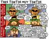 Cartoon: Tres tontos muy tontos (small) by jrmora tagged internet,tontos,fun