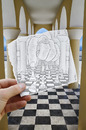 Cartoon: Pencil Vs Camera - 37 (small) by BenHeine tagged art ben heine arcade architecture benheine arch checkmate chess drawing vs photography game hand imagination reality king paper pencil camera play queen samsung imaging the artistery