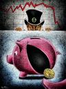 Cartoon: Penniless (small) by BenHeine tagged penniless,ben,heine,linda,settles,poem,cochon,economy,crash,crack,boursier,index,red,bank,banque,financial,crisis,hat,capitalism,war,usa,united,states,power,grant,table,fear,peur,wealth,poverty,money,argent,pauvrete,security,state,individu,marxism,stock,e