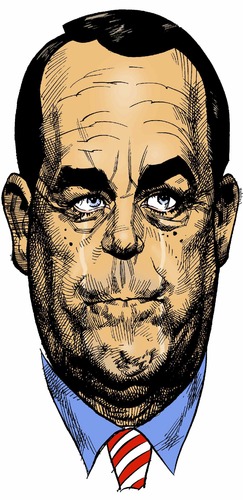 Cartoon: Boehner (medium) by Eoin tagged humour