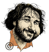 Cartoon: Peter Jackson (small) by Eoin tagged caricature,celebrities,jackson