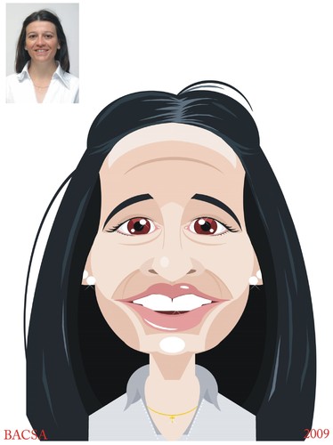 Cartoon: Katalin Ricler (medium) by bacsa tagged katalin,ricler