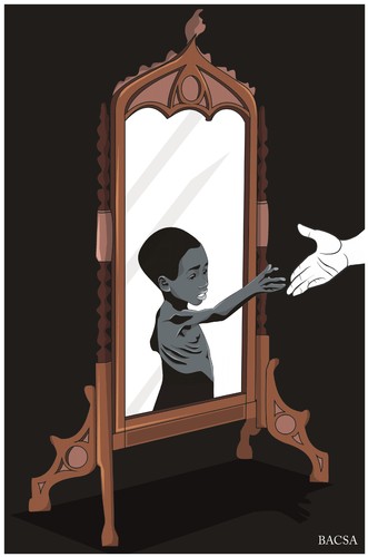 Cartoon: Mirror (medium) by bacsa tagged mirror