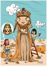 Cartoon: Cleopatra (small) by bacsa tagged cleopatra