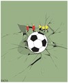 Cartoon: Soccer (small) by bacsa tagged soccer