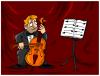 Cartoon: virtuoso (small) by bacsa tagged virtuoso