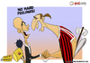 Cartoon: Ibrahimovic Meets Guardiola (small) by omomani tagged ibrahimovic guardiola ac milan barcelona spain sweden italy serie la liga champions league