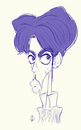 Cartoon: Prince (small) by omomani tagged prince rock soul