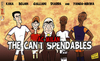 Cartoon: The Cant Spendables (small) by omomani tagged ac,milan,bojan,galliani,kaka,lassana,diarra,montpellier,real,madrid,roma,yanga,mbiwa