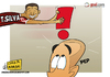 Cartoon: Thiago Silva astonish Pep (small) by omomani tagged thiago,silva,guardiola,ac,milan,barcelona,brazil,spain,italy,serie,la,liga,champions,league