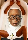 Cartoon: Whoopi Sister Act Goldberg! (small) by willemrasingart tagged great personalities