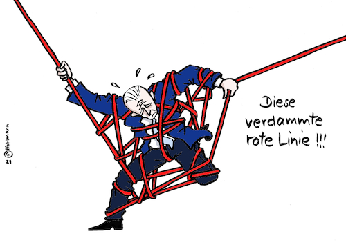 Cartoon: Bidens rote Linie (medium) by Pfohlmann tagged biden,usa,israel,rote,linie,rafah,gaza,hamas,krieg,waffen,waffenlieferung,solidarität,dilemma,wahlkampf,präsident,präsidentschaftswahlen,wahlen,völkerrecht,biden,usa,israel,rote,linie,rafah,gaza,hamas,krieg,waffen,waffenlieferung,solidarität,dilemma,wahlkampf,präsident,präsidentschaftswahlen,wahlen,völkerrecht