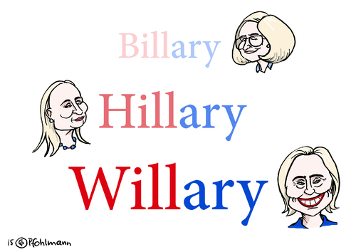 Cartoon: Billary Hillary Willary (medium) by Pfohlmann tagged karikatur,cartoon,2015,color,farbe,usa,hillary,clinton,demokraten,kandidatur,präsidentschaft,präsidentin,offziell,bekanntgabe,bill,billary,will,willary,werdegang,biographie,lebenslauf,biografie,präsidentschaftskandidatur,karikatur,cartoon,2015,color,farbe,usa,hillary,clinton,demokraten,kandidatur,präsidentschaft,präsidentin,offziell,bekanntgabe,bill,billary,will,willary,werdegang,biographie,lebenslauf,biografie,präsidentschaftskandidatur