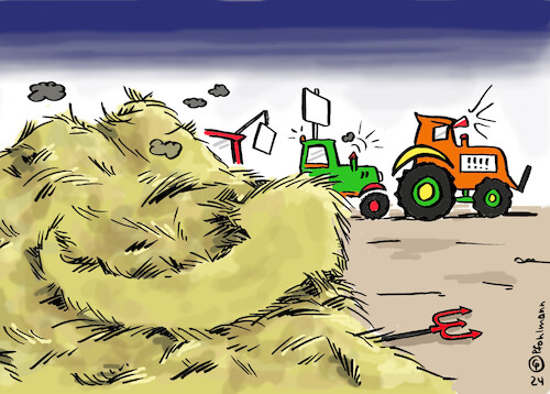 Cartoon: Demodünger (medium) by Pfohlmann tagged landwirte,bauern,proteste,demo,traktoren,landwirtschaft,diesel,subventionen,ampel,ampelkoalition,bundesregierung,afd,mist,misthaufen,rechtsextrem,nutznießer,demokratie,steuern,haushalt,kürzungen,haushaltskürzungen,landwirte,bauern,proteste,demo,traktoren,landwirtschaft,diesel,subventionen,ampel,ampelkoalition,bundesregierung,afd,mist,misthaufen,rechtsextrem,nutznießer,demokratie,steuern,haushalt,kürzungen,haushaltskürzungen