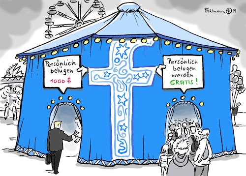 Cartoon: FB-Lügenzirkus (medium) by Pfohlmann tagged 2019,facebook,zuckerberg,social,media,lügen,fake,news,politiker,profit,geschäftsmodell,netzwerk,zirkus,jahrmarkt,trump,wahlkampf,anzeigen,mikrotargeting,manipulation,2019,facebook,zuckerberg,social,media,lügen,fake,news,politiker,profit,geschäftsmodell,netzwerk,zirkus,jahrmarkt,trump,wahlkampf,anzeigen,mikrotargeting,manipulation