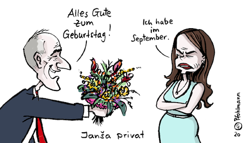 Jansa gratuliert