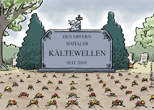 Kältewelle seit 2010