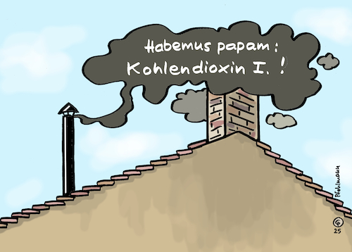 Cartoon: Kohlendioxin I (medium) by Pfohlmann tagged papst,kirche,katholisch,katholiken,papstwahl,vatikan,rauch,habemuspapam,kohlendioxid,co2,christentum,umwelt,luftverschmutzung,konklave,papst,kirche,katholisch,katholiken,papstwahl,vatikan,rauch,habemuspapam,kohlendioxid,co2,christentum,umwelt,luftverschmutzung,konklave