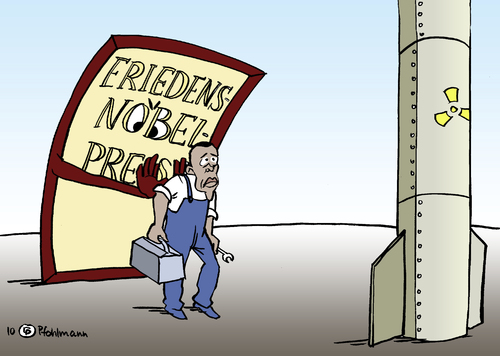 Cartoon: Nobelpreisträger (medium) by Pfohlmann tagged nobelpreis,friedensnobelpreis,usa,präsident,presdient,obama,atomwaffen,atompolitik,atomrakete,nuklearwaffen,abrüstung,nobelpreis,friedensnobelpreis,usa,präsident,president,barack obama,atomwaffen,waffen,atompolitik,atomrakete,nuklearwaffen,abrüstung,militär,krieg,verteidiung,barack,obama